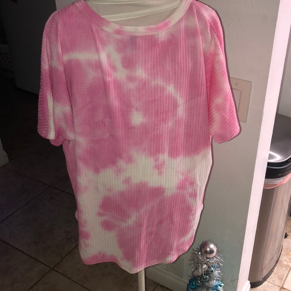 Thermal Button Down Blouse - Medium Size - image 5